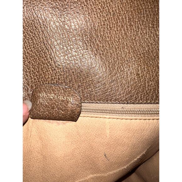Gucci Vintage Brown GG Web Ophidia Supreme Classic Flap Crossbody Shoulder Bag - Picture 14 of 16